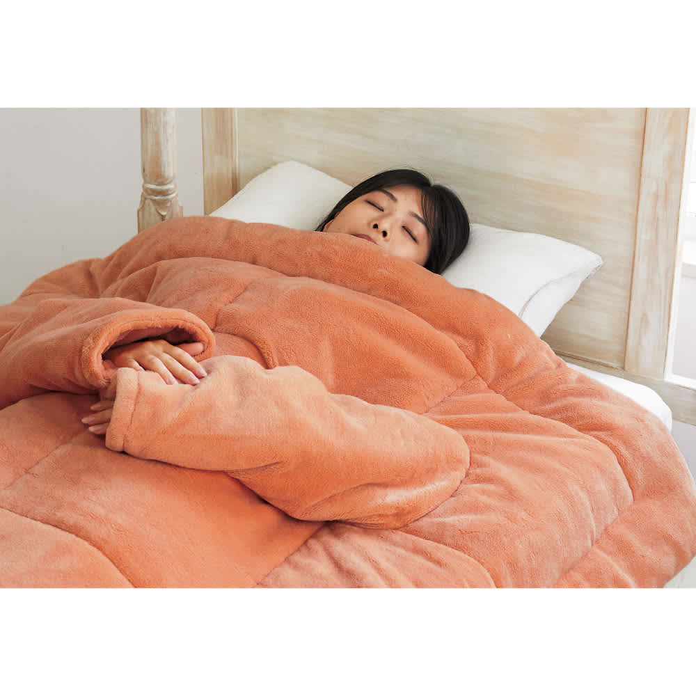 ヒートループ（R）ハイパー袖付きぬくぬくケット 通販 - ディノス