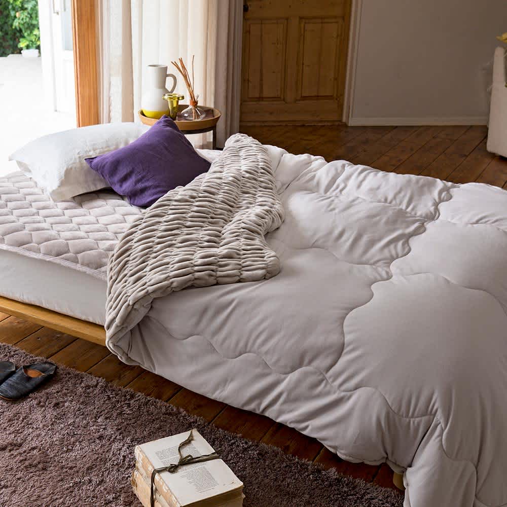 フィルネとろける岩盤浴毛布シリーズ 中わた入り掛け毛布 通販 - ディノス