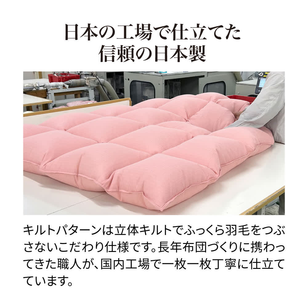 ふんわりやわらか 洗える二重ガーゼダウンケット 合掛け 通販 - ディノス