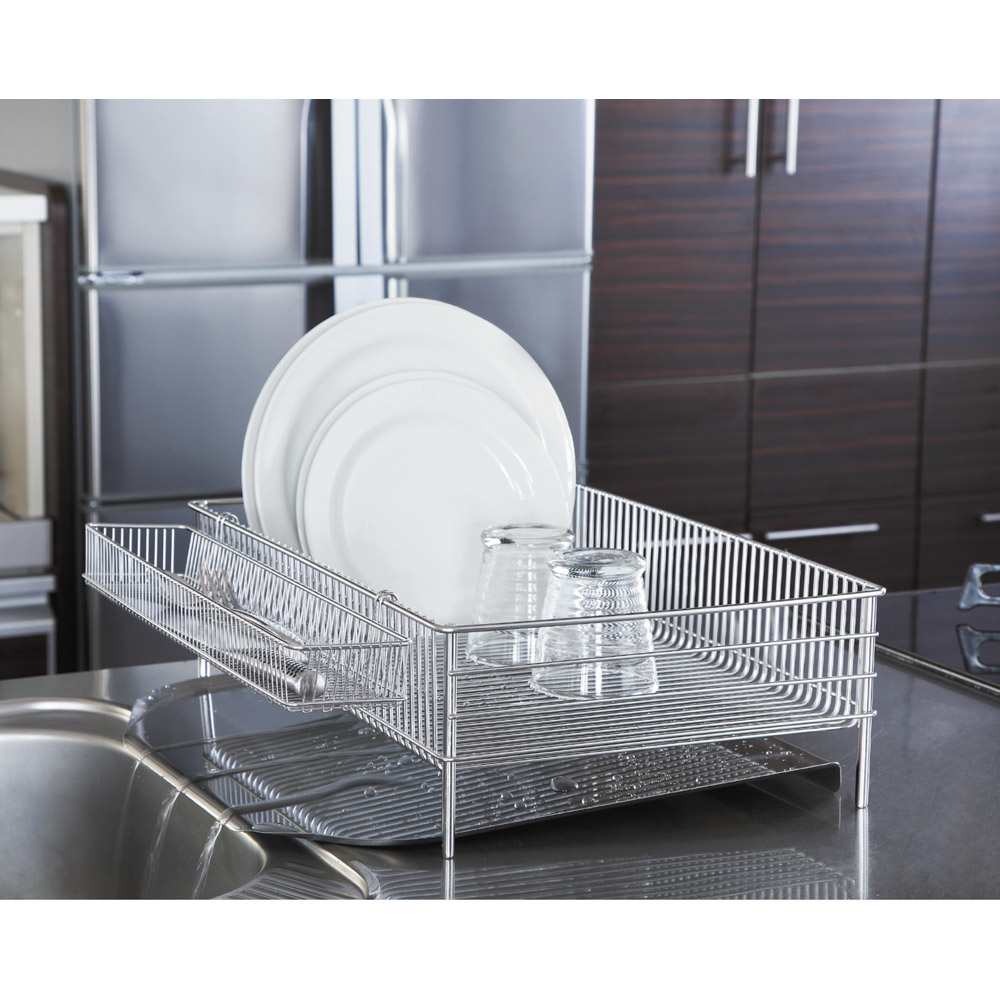 la base/ラバーゼ ステンレス水切りかごセット 縦置き大サイズ 通販