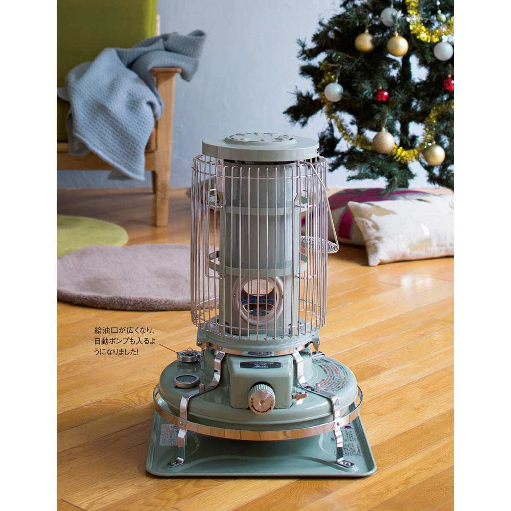 Aladdin/アラジン 石油ストーブ「ブルーフレーム」 グリーン・ホワイト