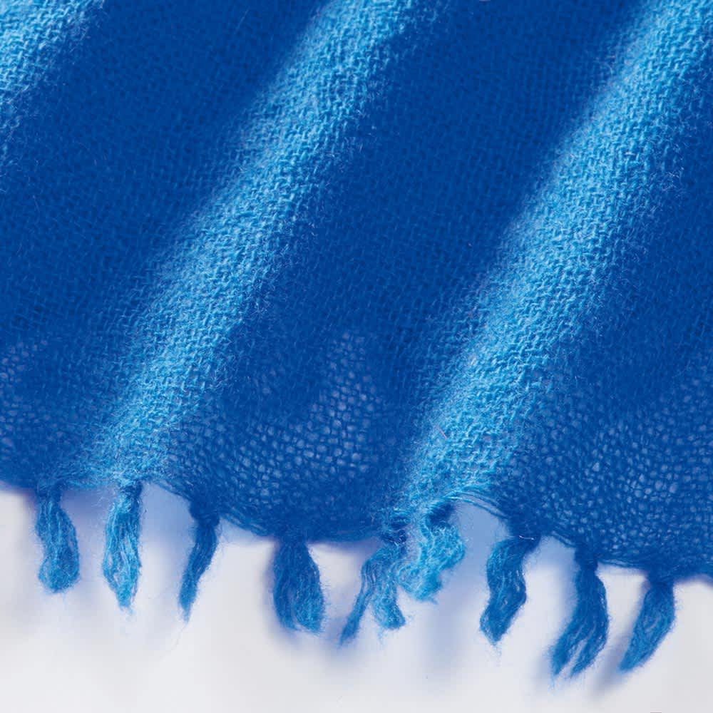 カシミヤ 四方フリンジ ストール 通販 - ディノス