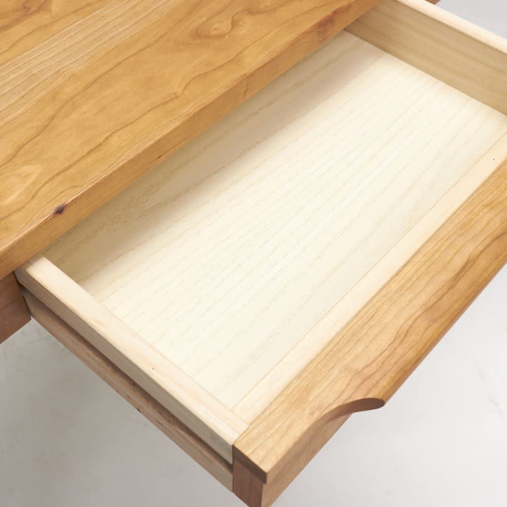 Blossom（ブロッサム） チェリー天然木北欧風シリーズ デスク 幅120cm