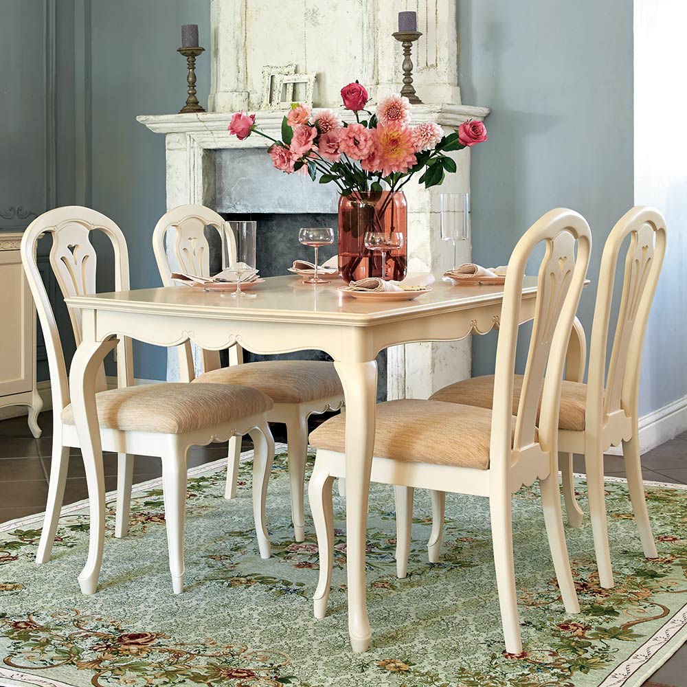 エレガントクラシックダイニングテーブル 幅140cm 通販 - ディノス