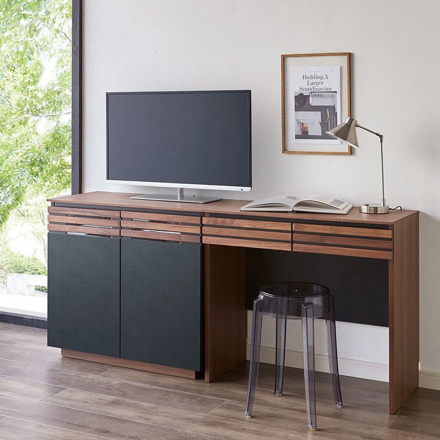 ハイタイプテレビ台 幅80.5高さ72cm 【Alus Style/アルススタイル