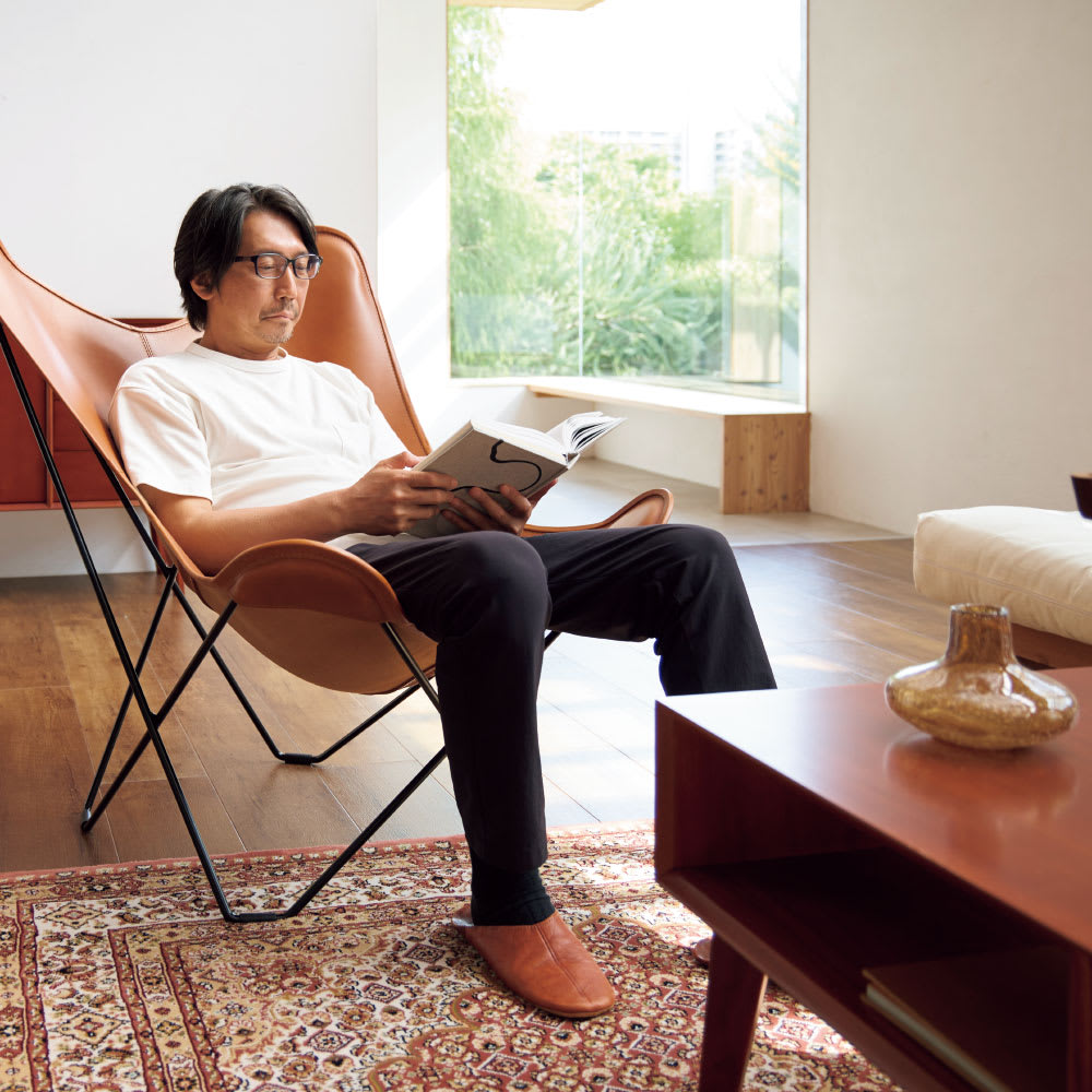 北欧ヴィンテージ風Vカットデザイン リビングテーブル・センター