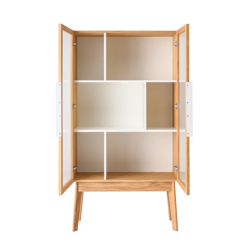 Woodman エイヴォン ディスプレイ キャビネット 通販 - ディノス