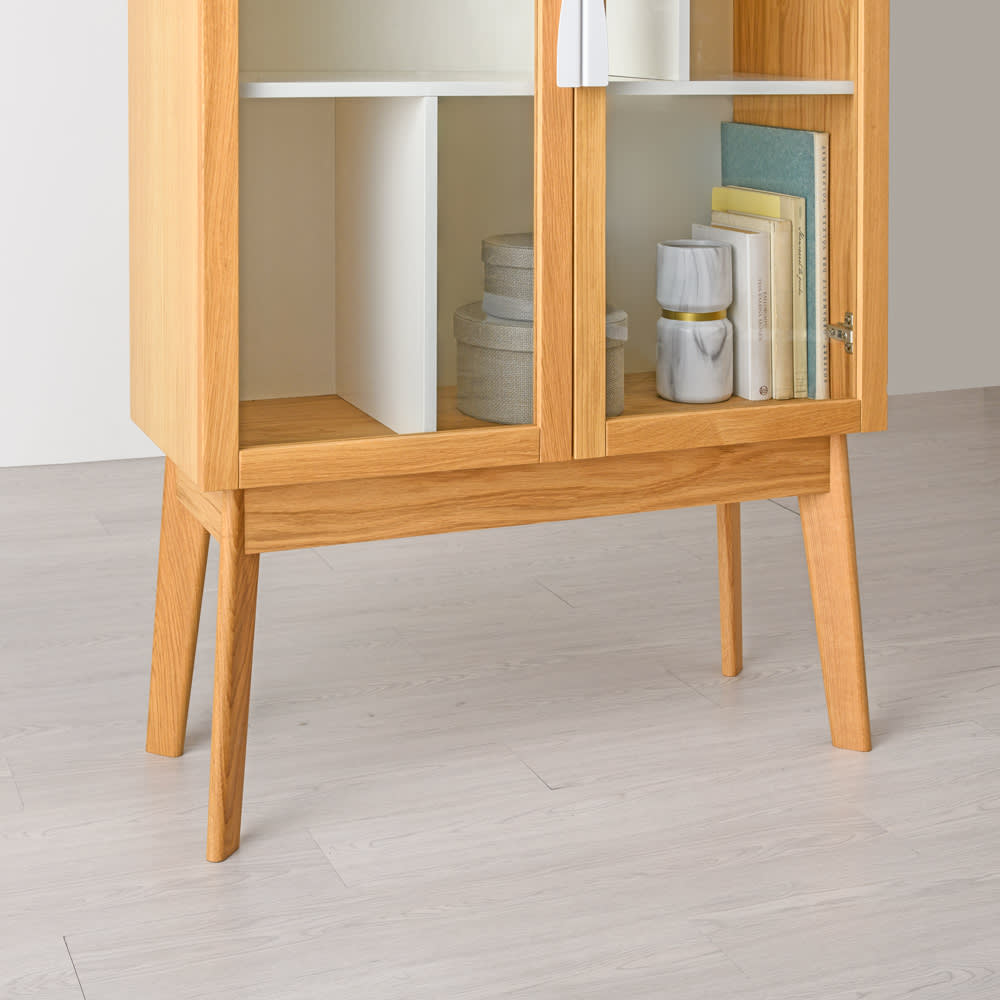 Woodman エイヴォン ディスプレイ キャビネット 通販 - ディノス