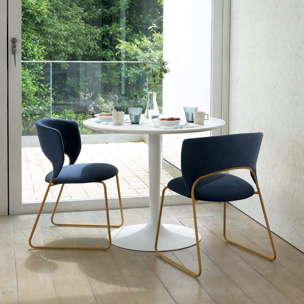 Planet プラネット 円形ダイニングテーブル 直径90cm ［connubia