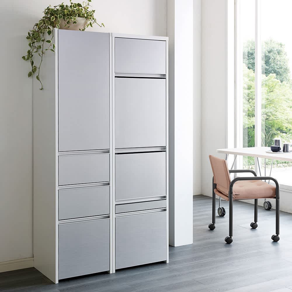 Ymir/ユミル 隠せる家電収納 幅60奥行45cm高さ178cm 通販 - ディノス