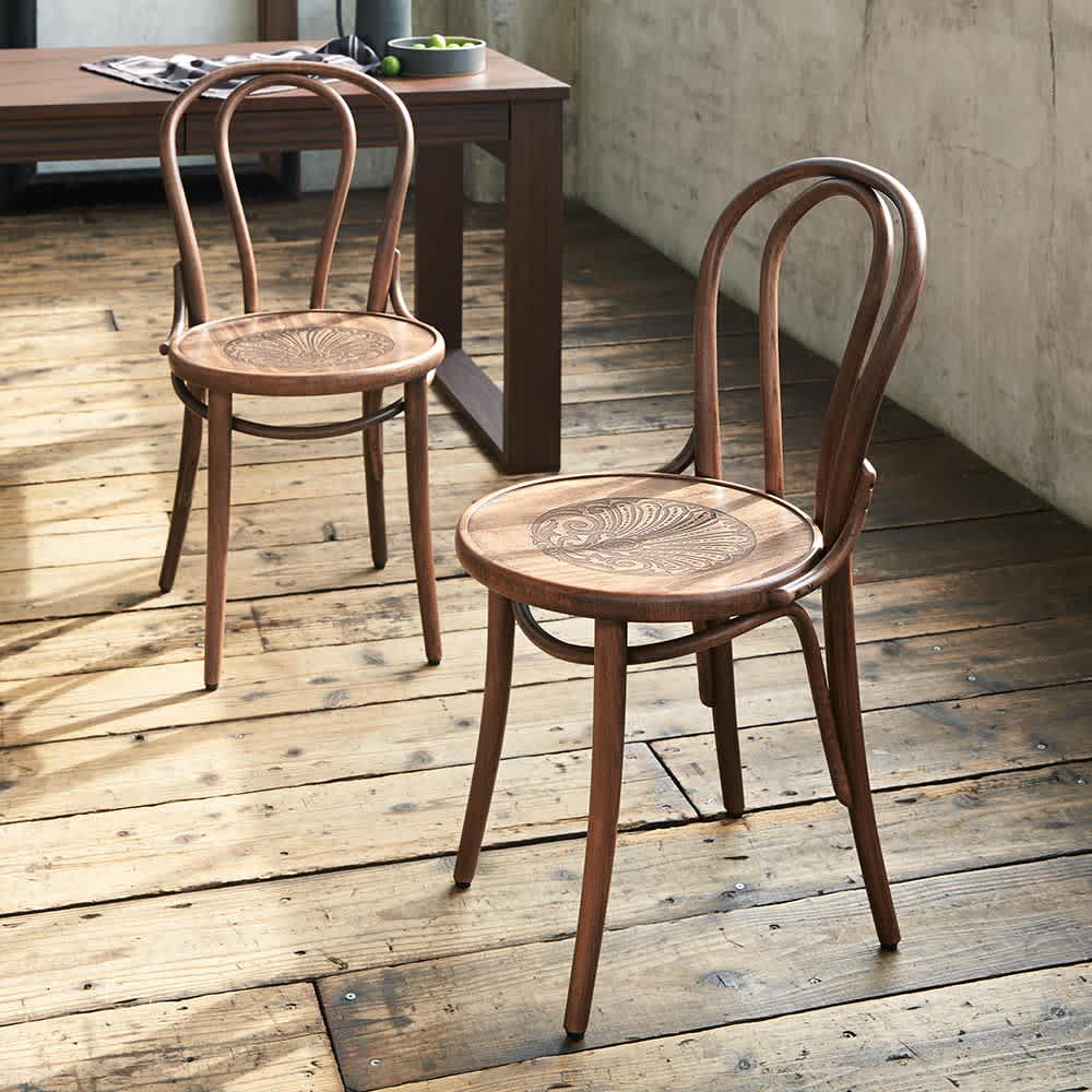 アンティーク風No.18 曲げ木 チェア［チェコTON社製］ 通販 - ディノス