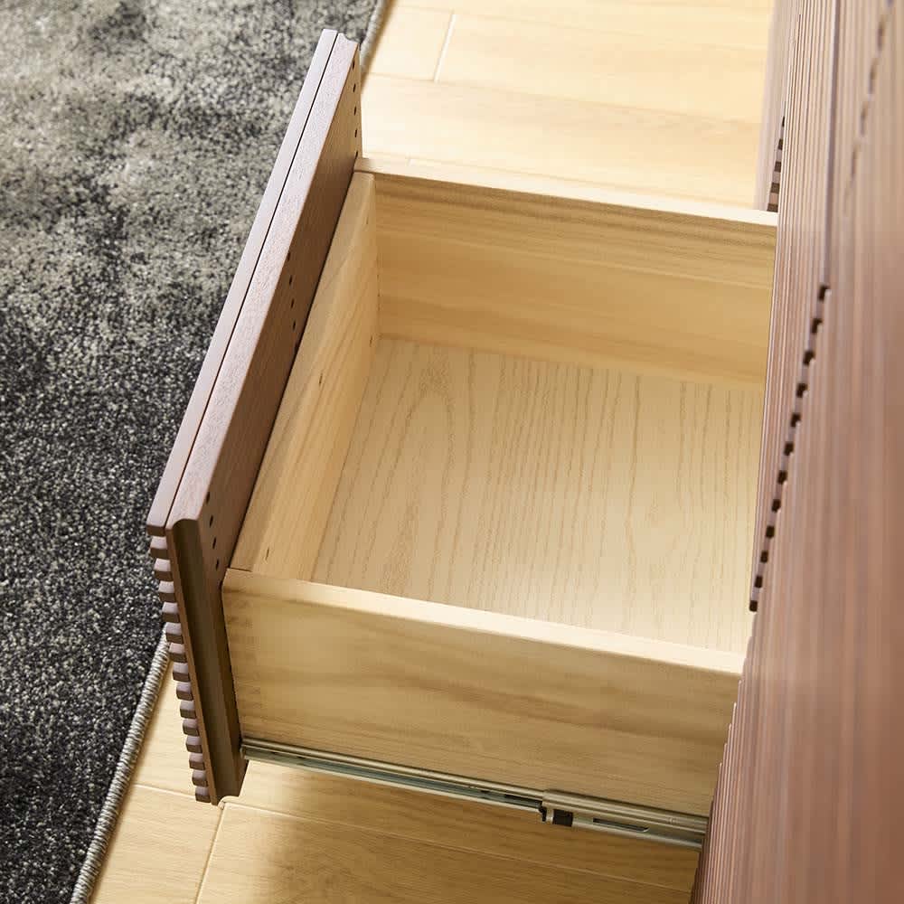 天然木ストライプシリーズ サイドボード 幅120cm 通販 - ディノス