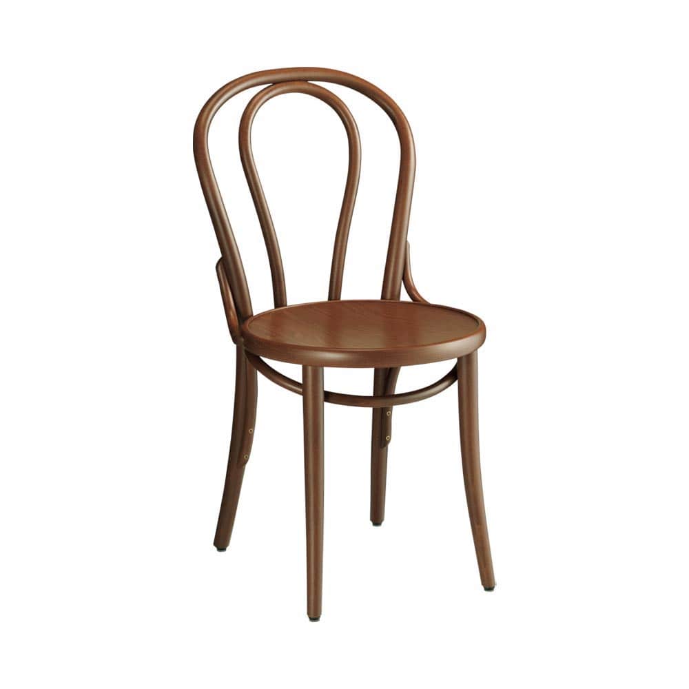 No.18 曲げ木ダイニングチェア（ベーシックカラー） ［チェコTON社製