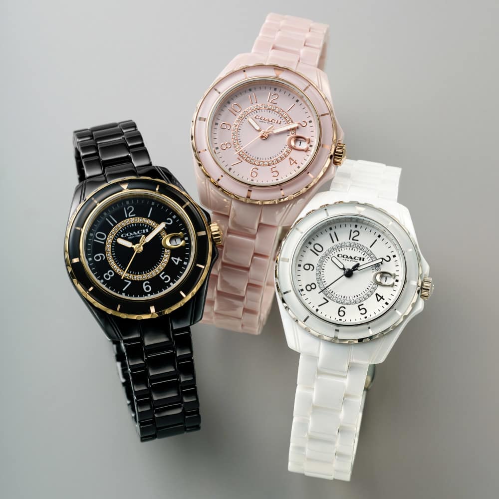 COACH/コーチ プレストン セラミックウオッチ 通販 - ディノス