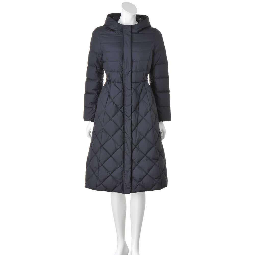 フェイクファー付 キルティング ロングダウンコート 通販 - ディノス