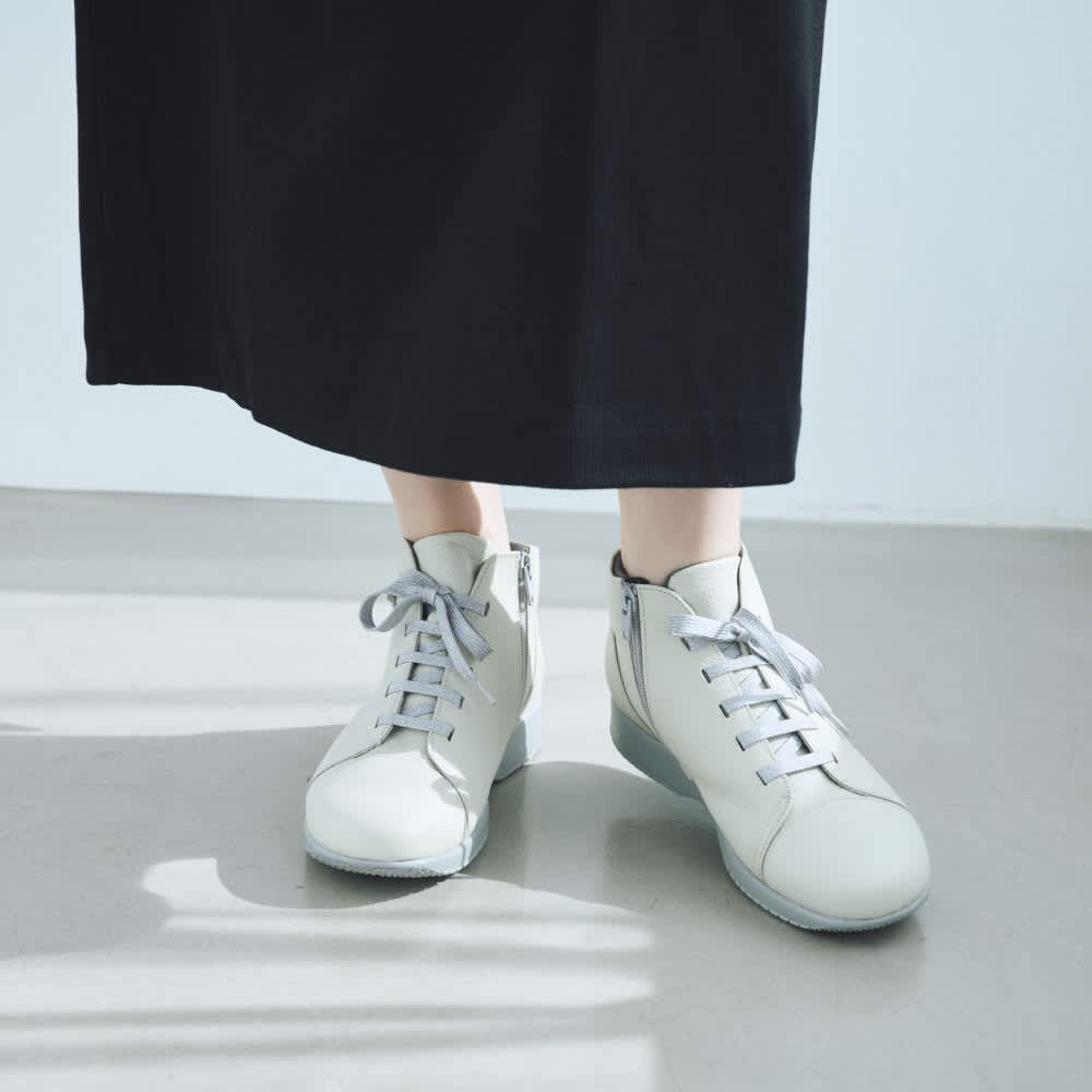 Miss Kyouko/ミスキョウコ 4E ハイカットレザースニーカー 通販 - ディノス