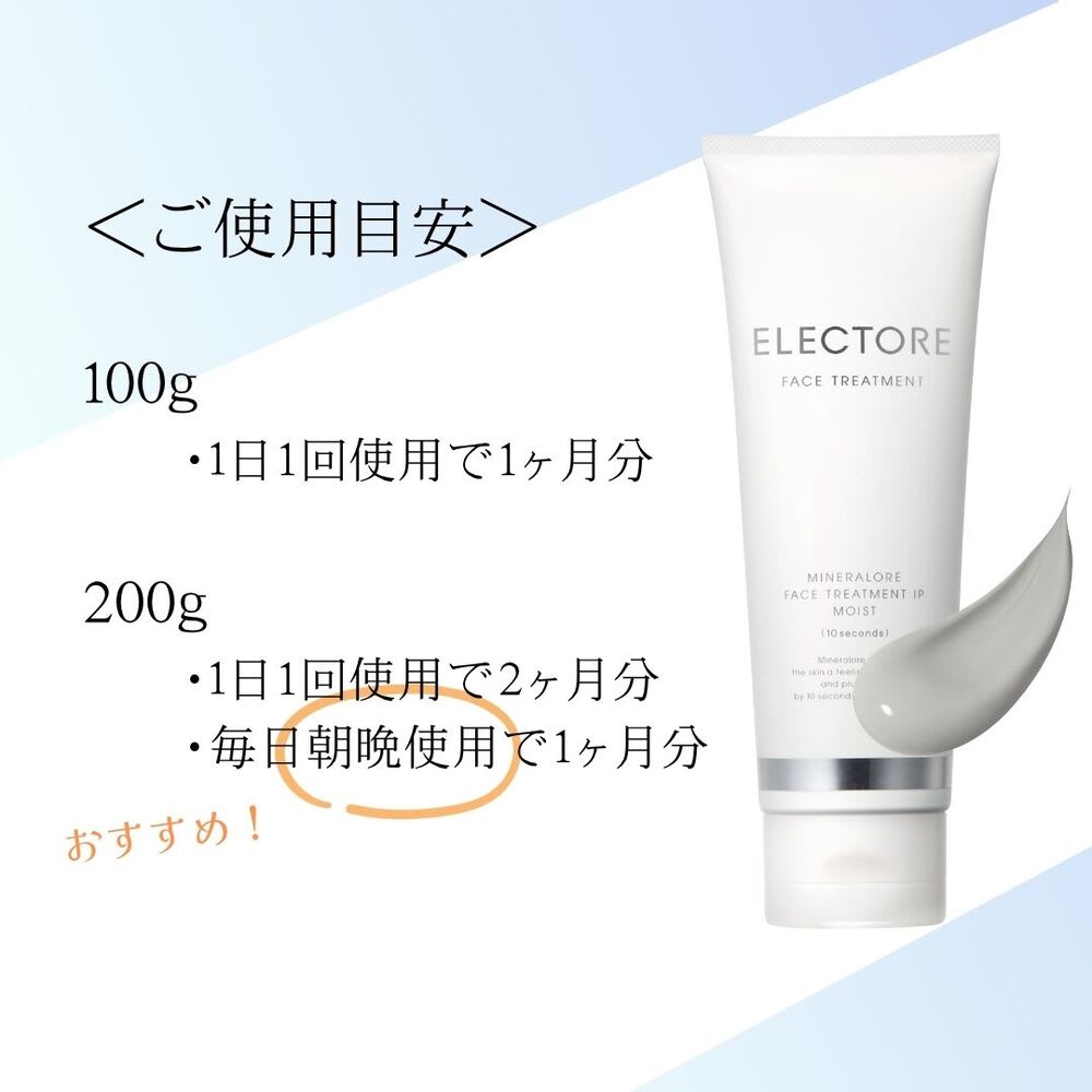 エレクトーレスキンケア ミネラルオーレ フェイストリートメントIP
