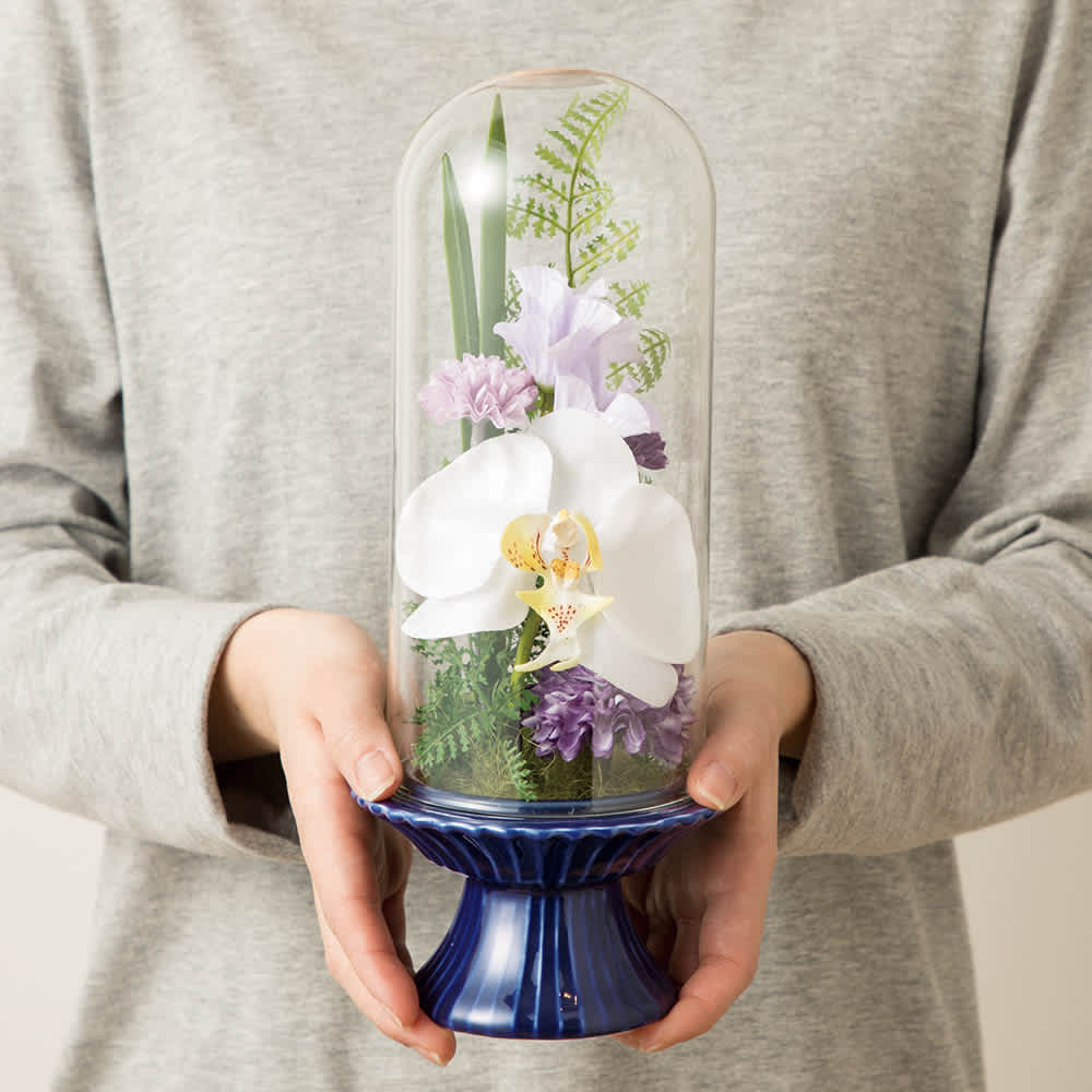 ガラスドームの仏花 通販 - ディノス