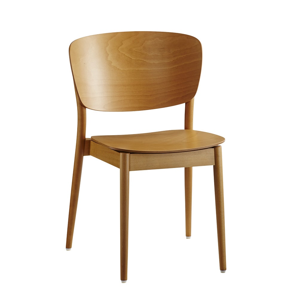 Valencia/バレンシア 曲げ木スタッキングダイニングチェア 2脚組 通販