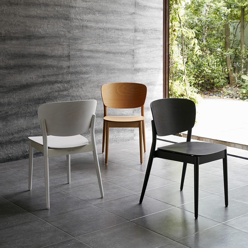 Valencia/バレンシア 曲げ木スタッキングダイニングチェア 2脚組 通販