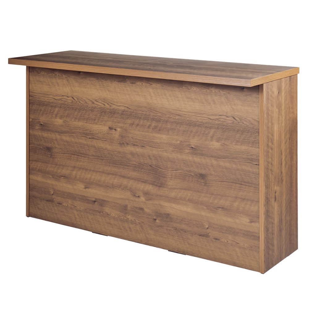 対面キッチンのように使える引き戸式間仕切りキッチンカウンター 幅