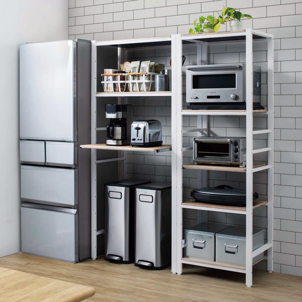 ブルックリン風キッチンラック 3段 幅60cm 通販 - ディノス