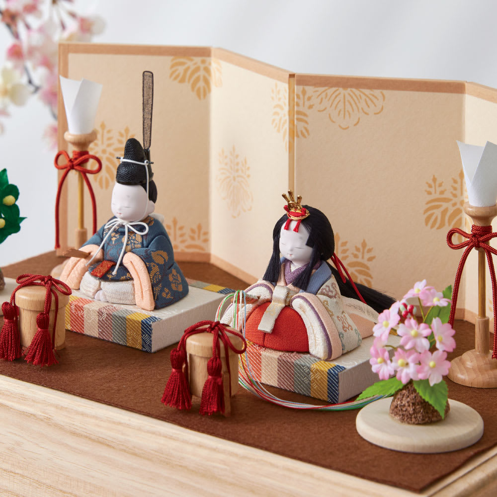 江戸木目込雛人形 桐箱入とのとひめ 通販 - ディノス