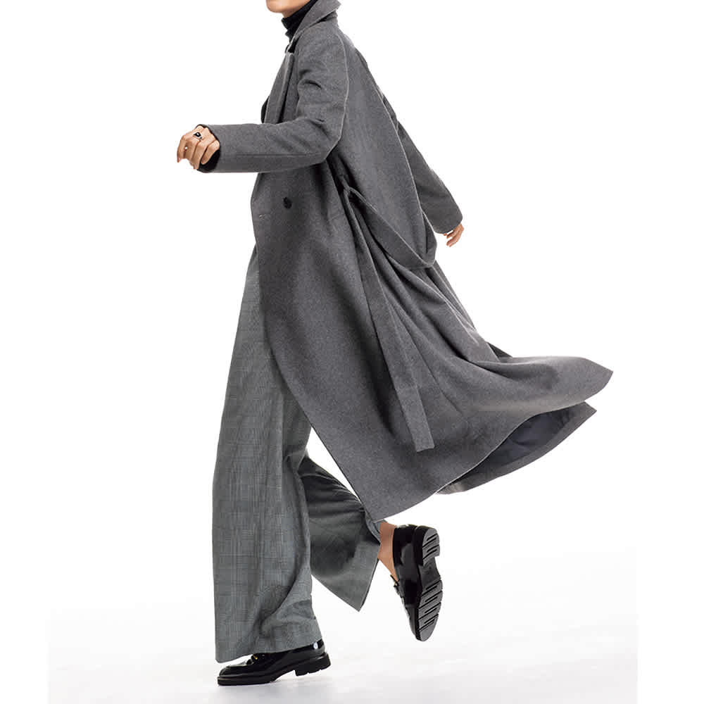 カシミヤ チェスターコート 通販 - ディノス