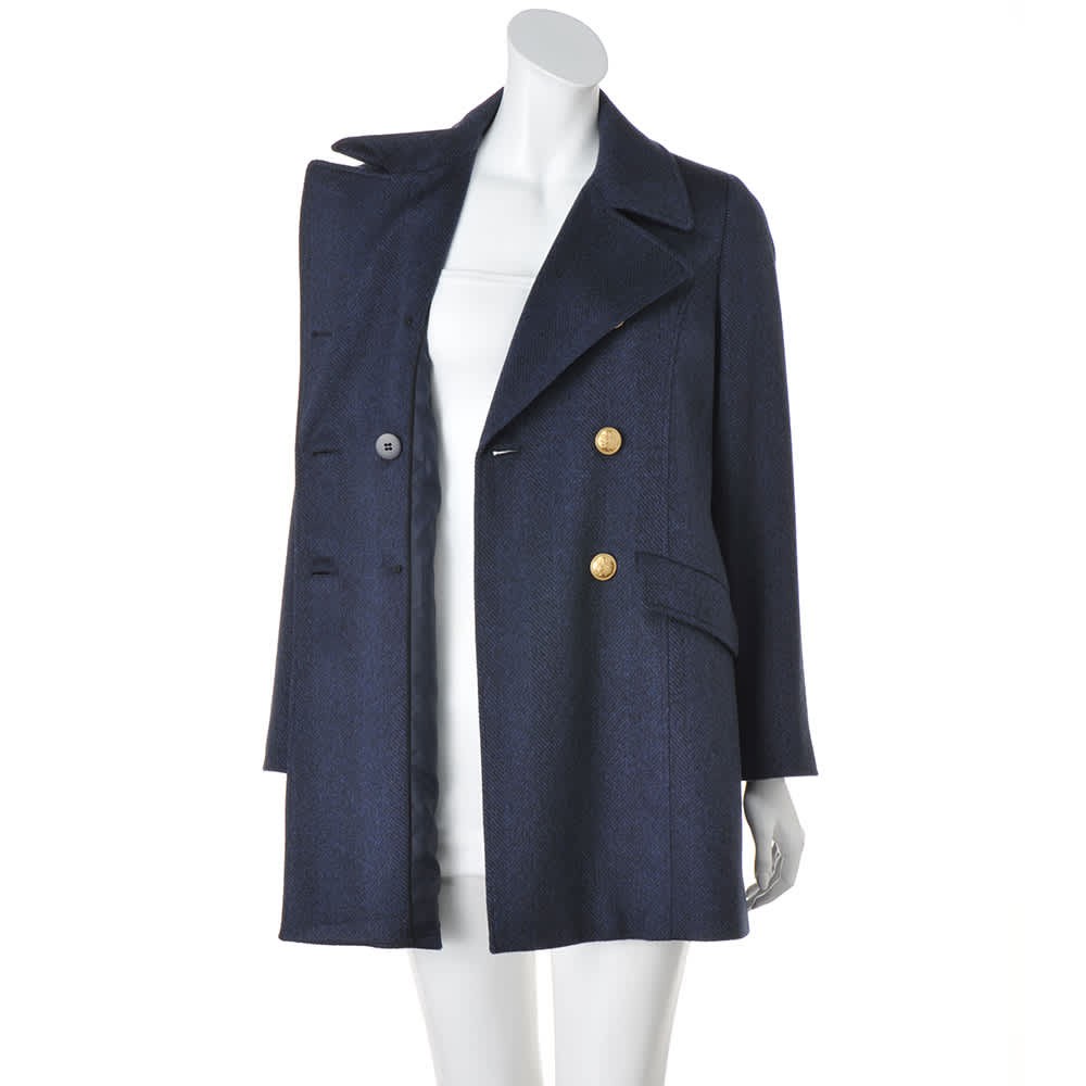 PIACENZA/ピアツェンツァ カシミヤ ヘリンボーン Pコート 通販 - ディノス