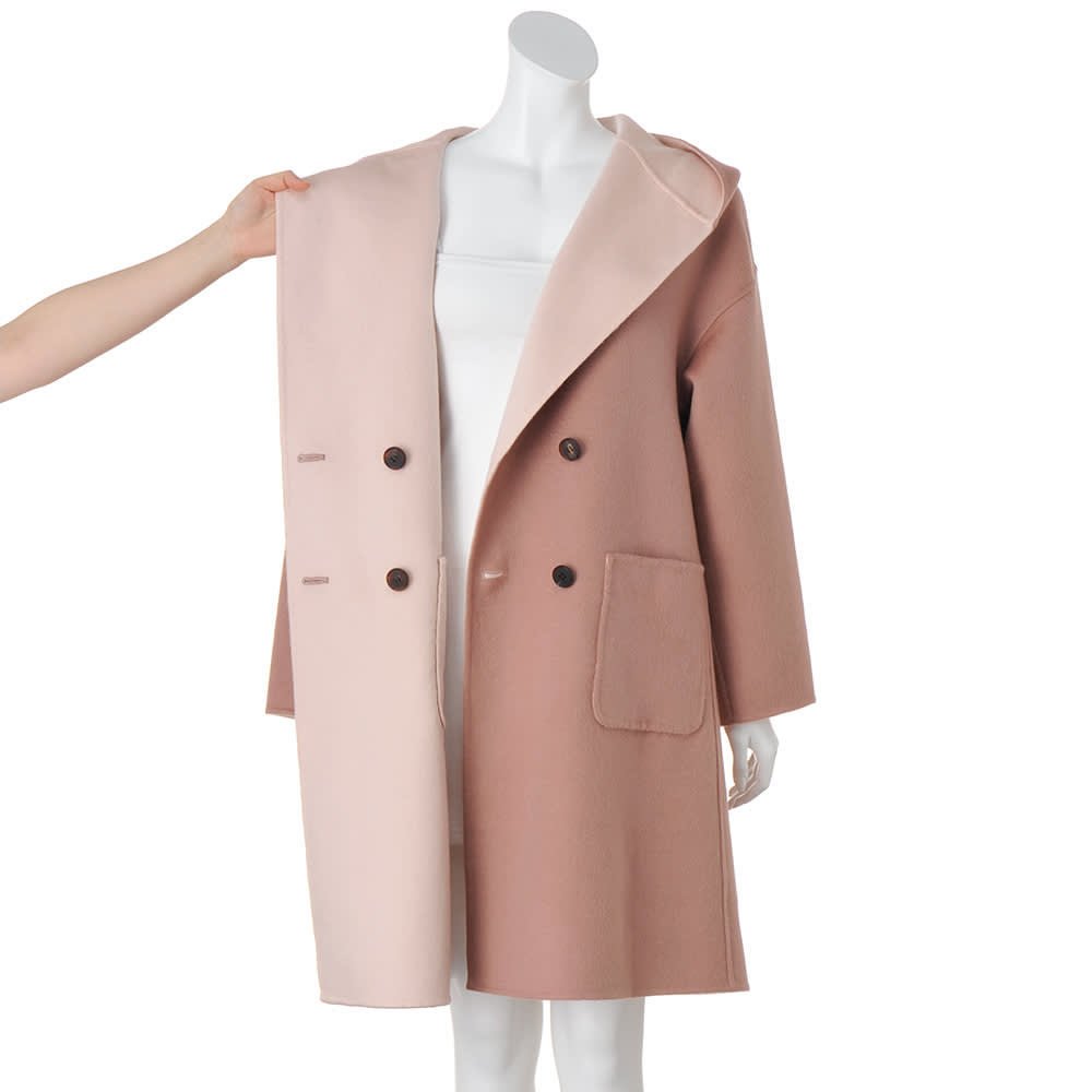 ルイジ・コロンボ」 カシミヤ素材 リバーシブル コート 通販 - ディノス