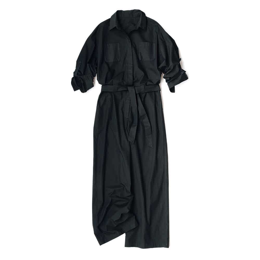 コットンリネン ドルマンスリーブ ジャンプスーツ 通販 - ディノス