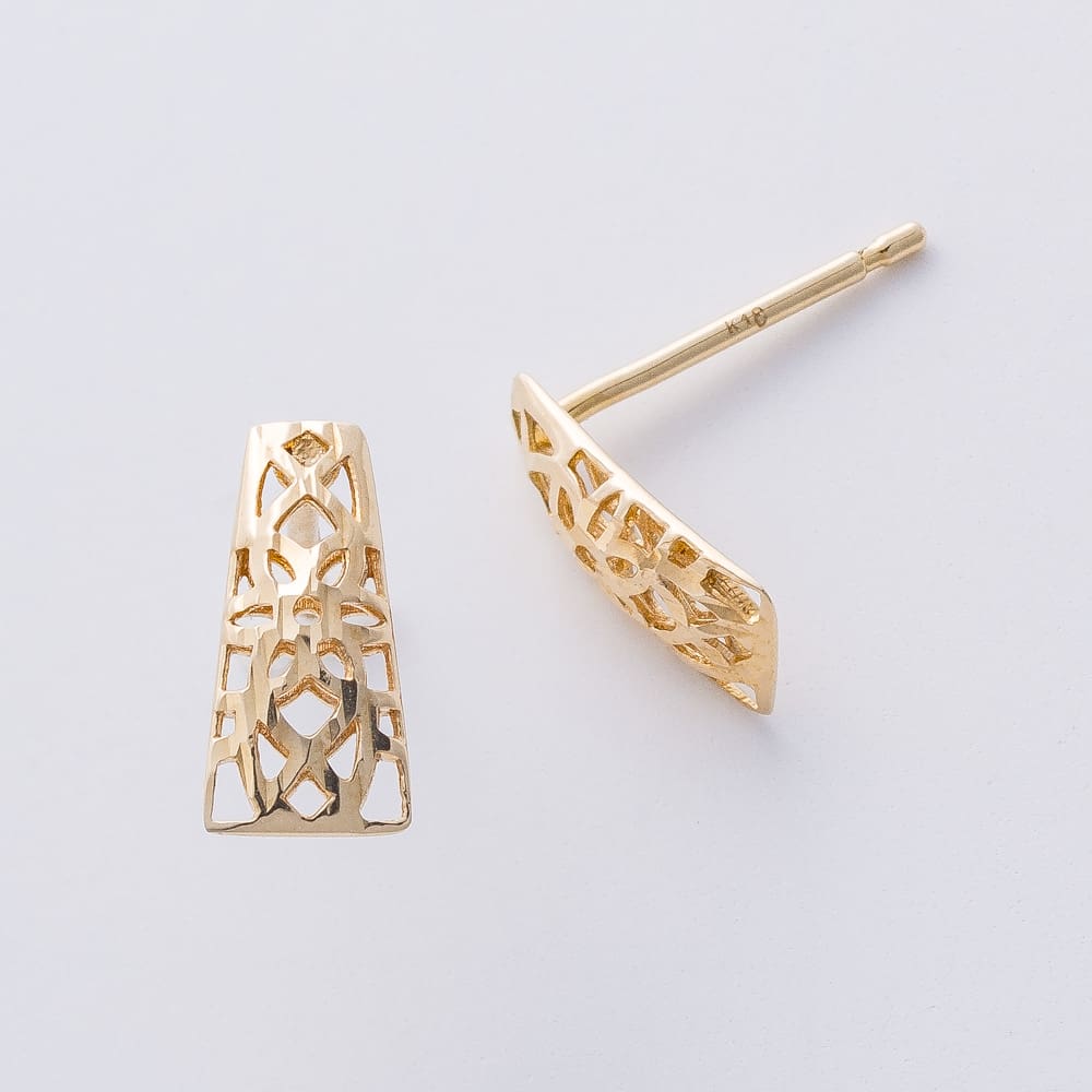 K10 透かし柄 ピアス 通販 - ディノス