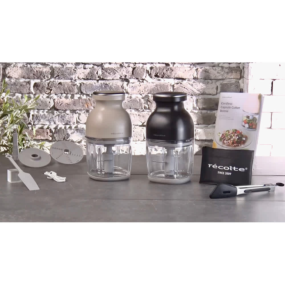 recolte/レコルト コードレス カプセルカッター ボンヌ 特別セット