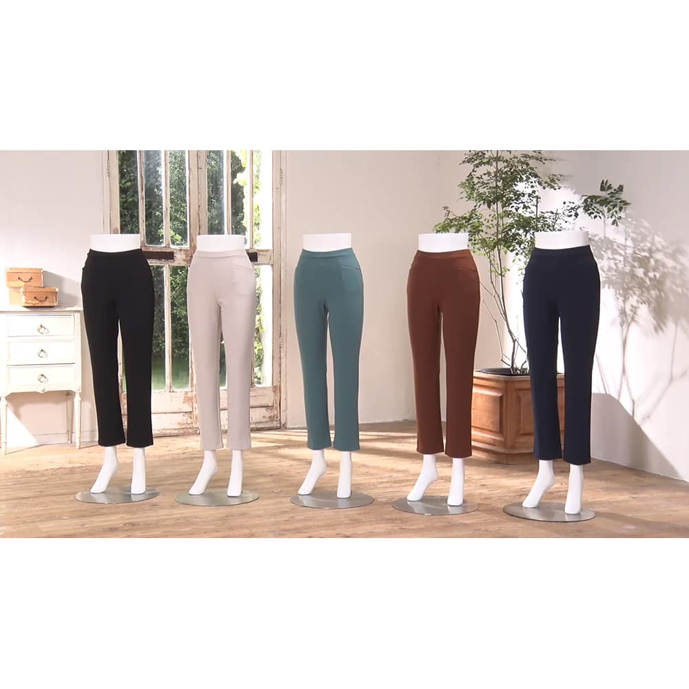 ARIKI キュプラ混 裏起毛パンツ 通販 - ディノス