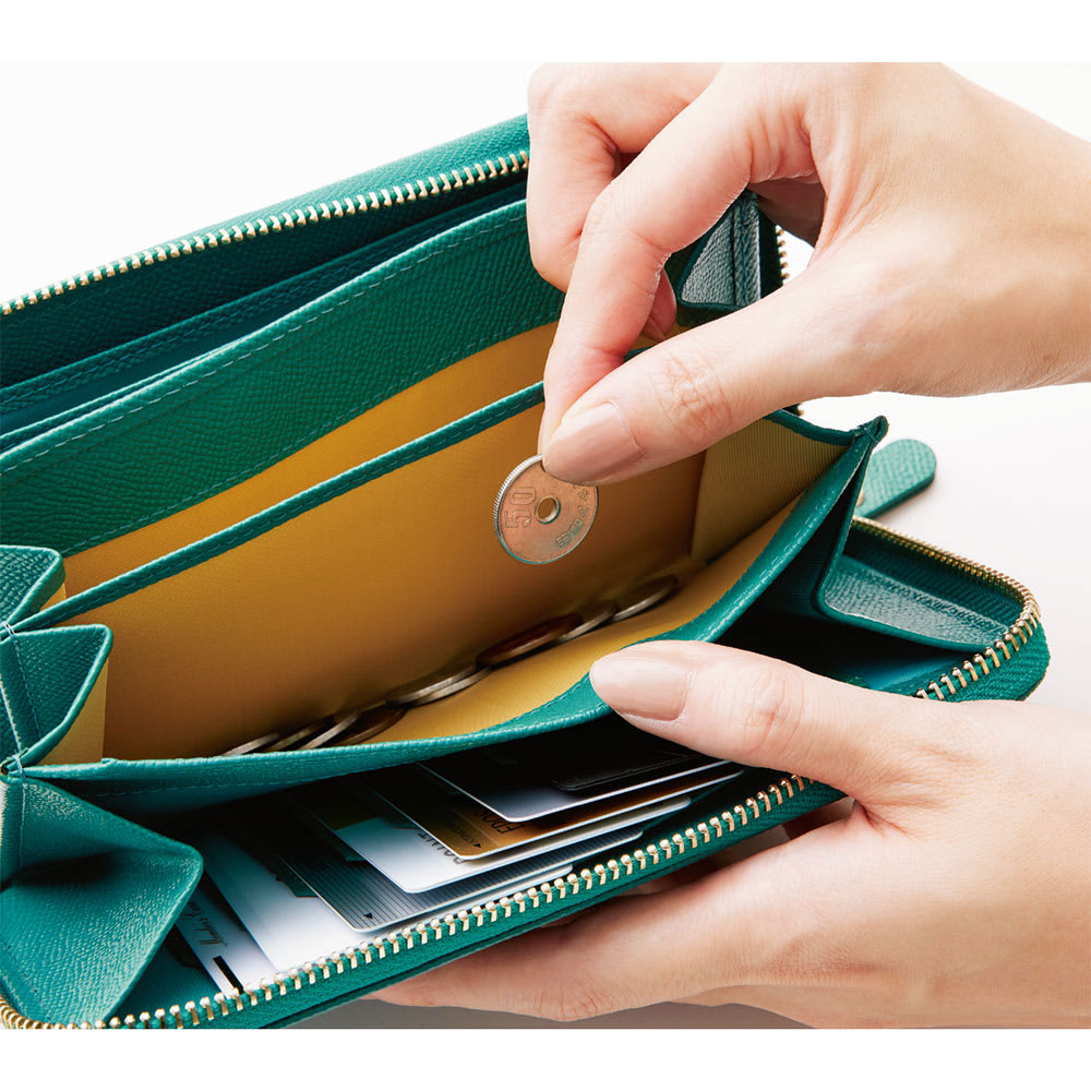 コジマジック パルメラート調牛革 長財布 通販 - ディノス