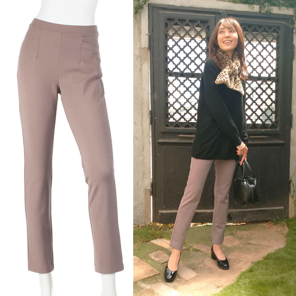 ARIKI キュプラ混 裏起毛パンツ 通販 - ディノス