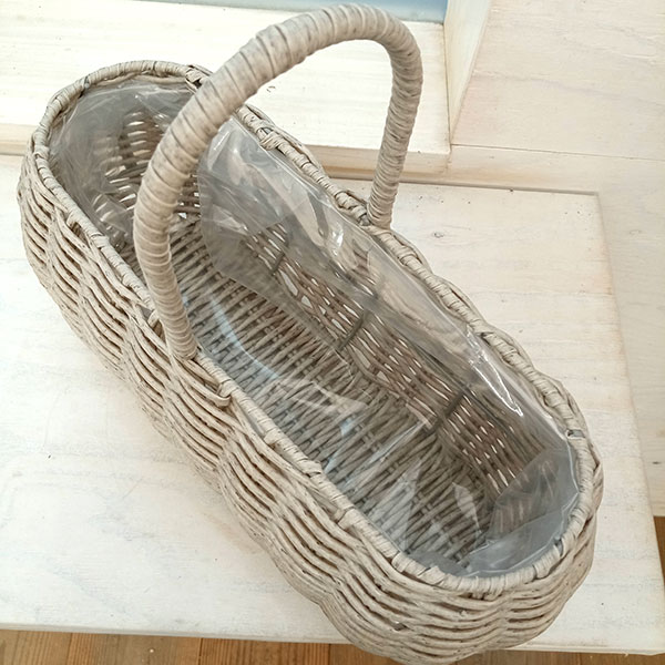 園芸ネット本店｜ジェミニバスケットレク：グレイ CV-003Gy の通販【公式】