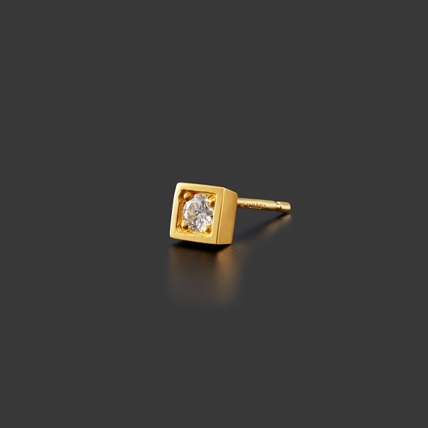 K24イエローゴールド ピアス/片耳用 | 112431353001 | 【公式】4