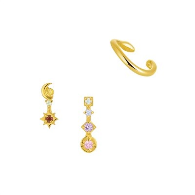 シルバー イヤーカフ＆ピアス セット | 112444151965 | 【公式】4