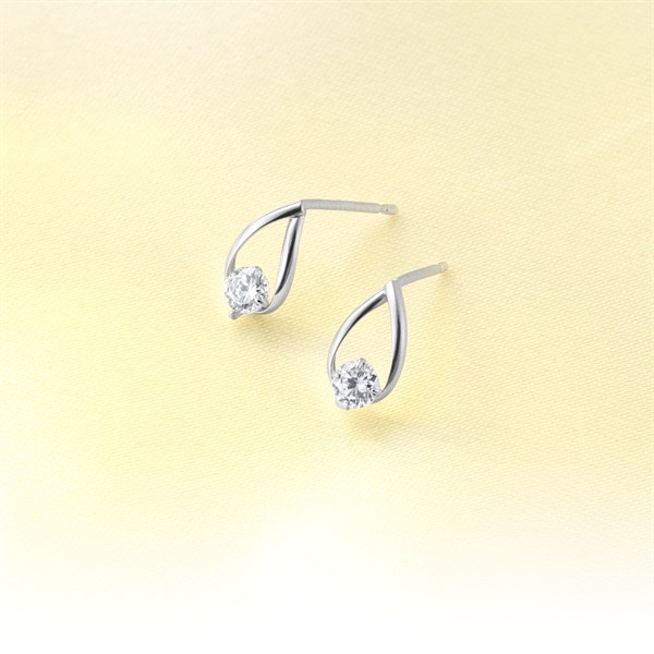 K10ホワイトゴールド ピアス | 151136553204 | 【公式】Canal4