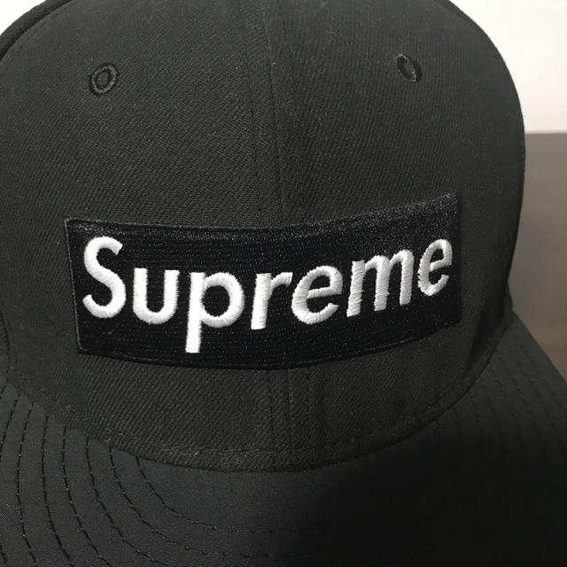 Supreme - 確実正規品 SUPREME ニューエラ 63.5 サイズ8 ブラック