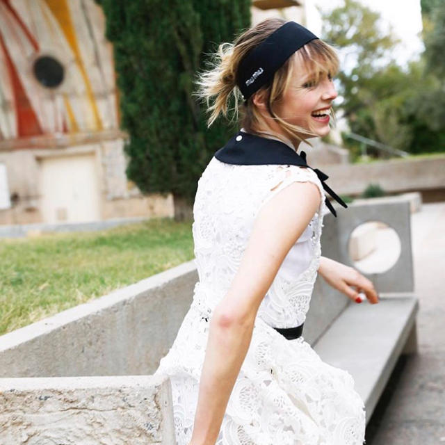 MIU MIU - miumiu ヘアバンドの通販 by hina｜ミュウミュウならラクマ