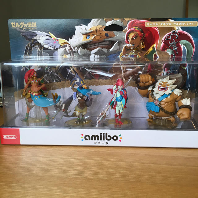 任天堂 - ゼルダの伝説 amiibo 四人の英傑セット アミーボ ゼルダの