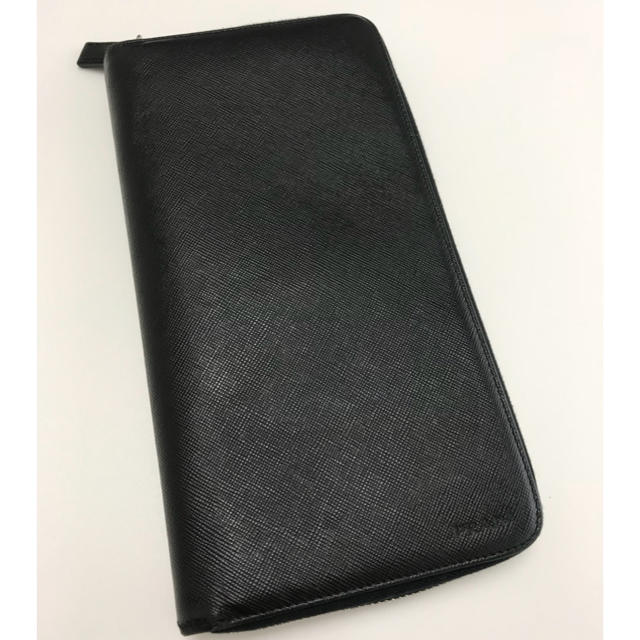 PRADA - プラダ 長財布 ラウンド ジップ オーガナイザー サフィアーノ