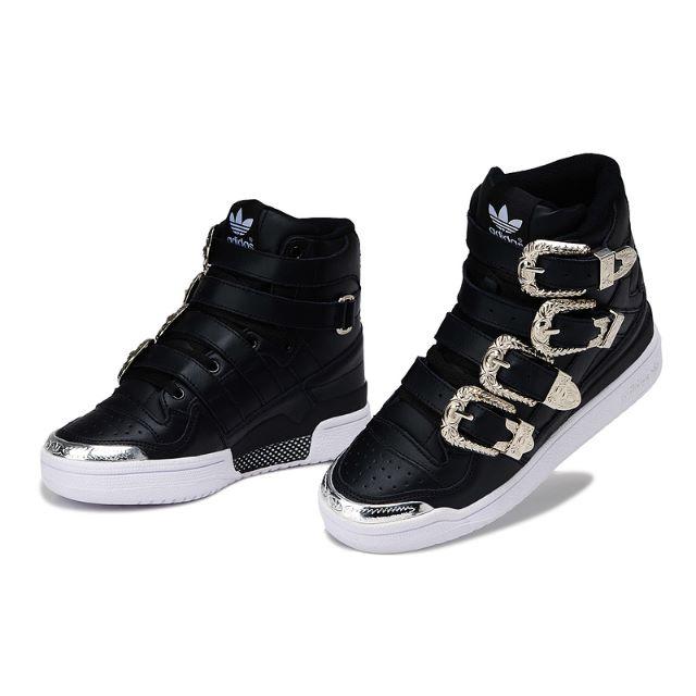 adidas - 中古JEREMY SCOTT✖ADIDAS4連アンティークベルトハイカット