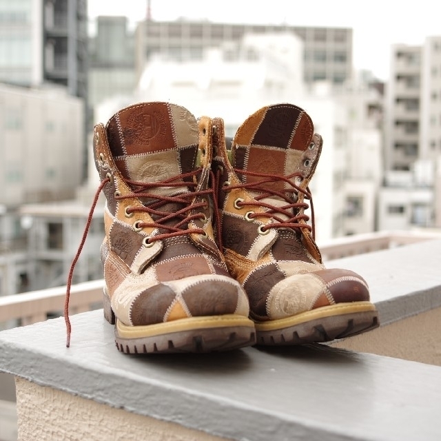Timberland - 〈2000足限定モデル〉Timberland パッチワーク 27cmの