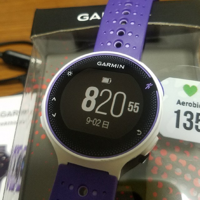 GARMIN - 専用 GARMIN(ガーミン) ForeAthlete 230J 中古 パープルの