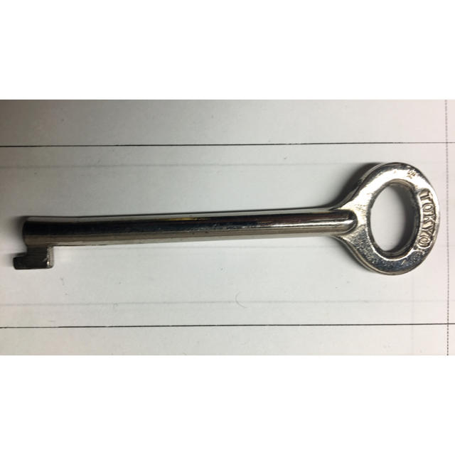 ラッチキー TOKYO IWATA 忍び錠 レア☆JRや私鉄各線で現行使用中☆の