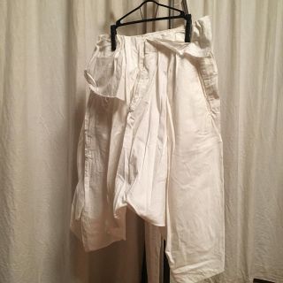 COMME des GARCONS（サルエルパンツ ・ ホワイト/白色系）のフリマ