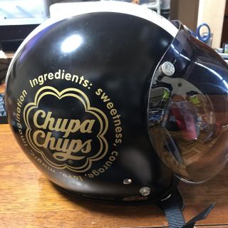 チュッパチャプス ジェットヘルメット 限定品 ほぼ未使用品の通販 by
